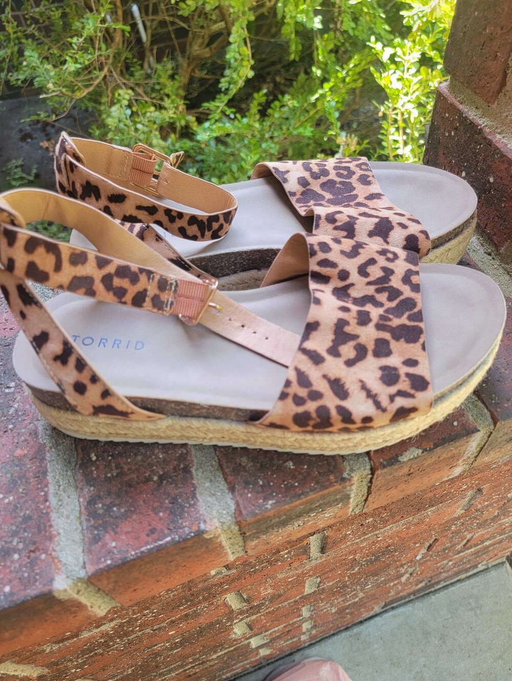 Torrid Leopard Espadilles 8.5 WIDE
